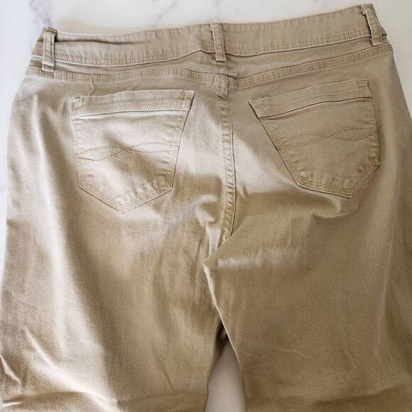Riders Lee 18 and tan beige pants cotton - Picture 3 of 6